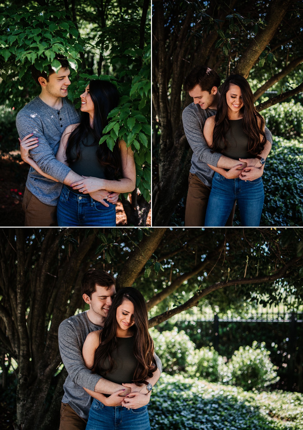 Charlotte Engagement Photographer, North Carolina Engagements, Engagement Sessions at McGill Rose Garden, Uptown Engagement Session, Rebecca Stone Photography, Cityscape Engagement Session, Charlotte Engagement Photography
