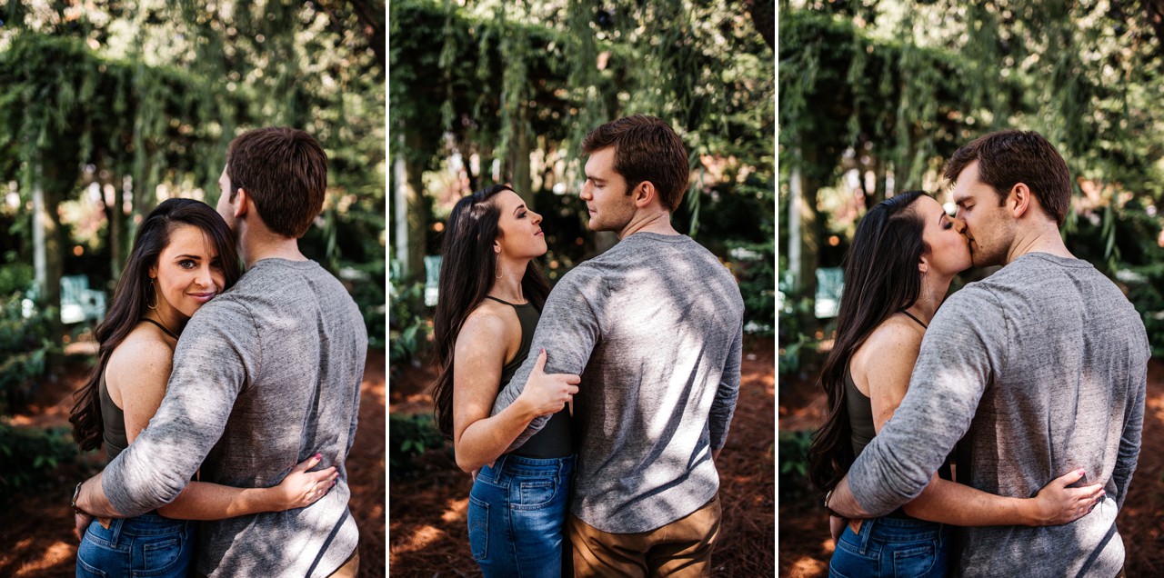 Charlotte Engagement Photographer, North Carolina Engagements, Engagement Sessions at McGill Rose Garden, Uptown Engagement Session, Rebecca Stone Photography, Cityscape Engagement Session, Charlotte Engagement Photography